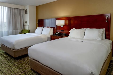 Premium bedding, pillowtop beds, in-room safe, desk