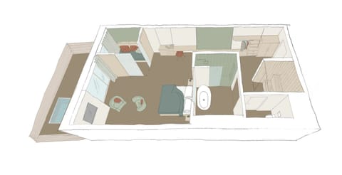 Stelvio Suite | In-room safe, individually decorated, individually furnished