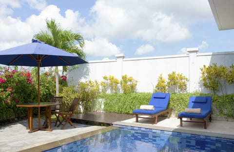 One Bedroom Villa with Private Pool | Terrace/patio