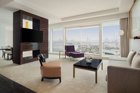 Presidential Suite, 2 Bedrooms | Premium bedding, minibar, in-room safe, individually decorated