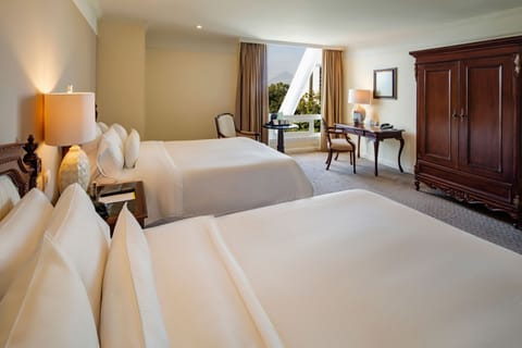 Deluxe Room, 2 Queen Beds | Egyptian cotton sheets, premium bedding, pillowtop beds, minibar