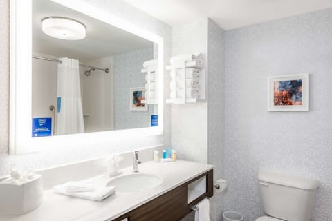 Standard Room, 2 Queen Beds | Bathroom shower