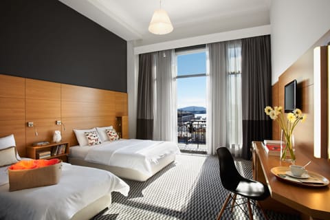 Deluxe Triple Room, Sea View (or City view) | View from room