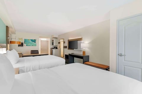 Suite, Multiple Beds, Accessible, Non Smoking | Premium bedding, desk, laptop workspace, blackout drapes