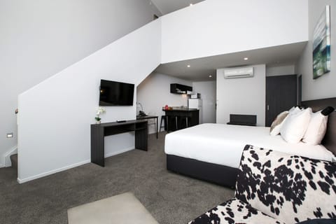 Double or Twin Room, 2 Bedrooms, Mezzanine | Premium bedding, individually decorated, individually furnished, desk