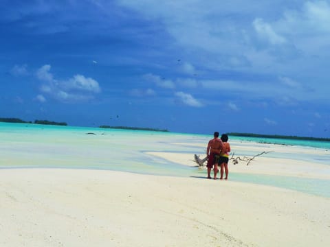 Private beach, white sand, scuba diving, snorkeling