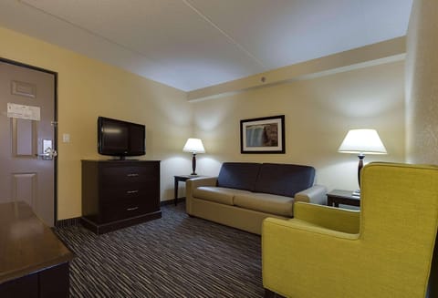 Suite, 1 Bedroom, Non Smoking | Premium bedding, desk, laptop workspace, blackout drapes