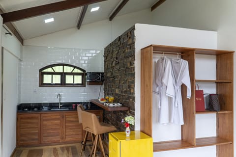 Panoramic Loft, Mountain View | Living area | LCD TV