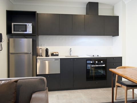 One Bedroom Suite | Private kitchen | Fridge, microwave, dishwasher, espresso maker