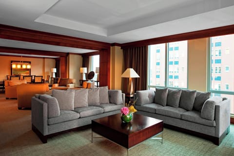 Presidential Suite, 1 King Bed | Down comforters, pillowtop beds, in-room safe, desk