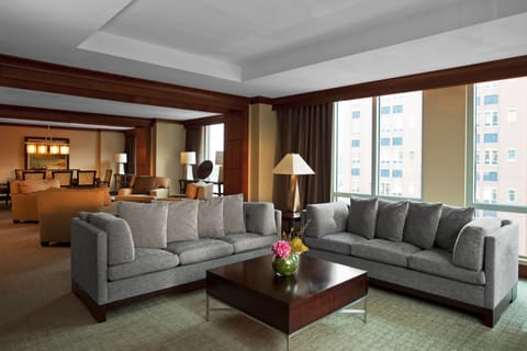 Presidential Suite, 1 King Bed | Down comforters, pillowtop beds, in-room safe, desk