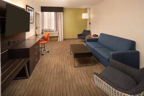 Suite, 2 Queen Beds, Non Smoking | In-room safe, individually furnished, desk, blackout drapes