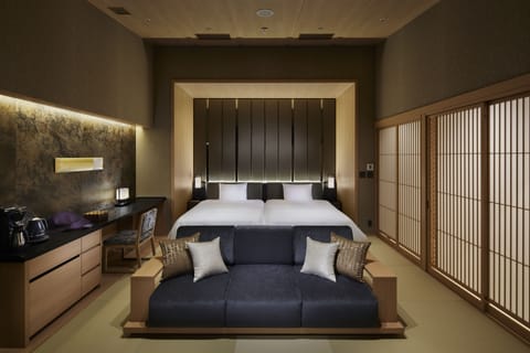 Luxury Twin Room, Non Smoking (A type, Dinner time 19:00 or 19:30) | Minibar, in-room safe, blackout drapes, free WiFi