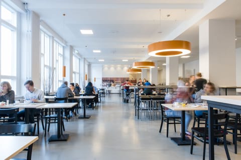 Daily buffet breakfast (DKK 97.00 per person)