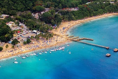 Beach nearby, white sand