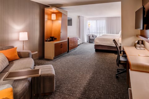 Suite, Multiple Beds | Premium bedding, pillowtop beds, desk, laptop workspace