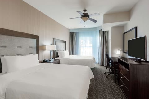 Suite, 2 Queen Beds | 1 bedroom, premium bedding, in-room safe, soundproofing