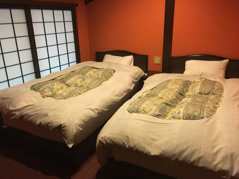 Japanese/Western Style Room, Shared Bathroom, Smoking | In-room safe, desk, free WiFi