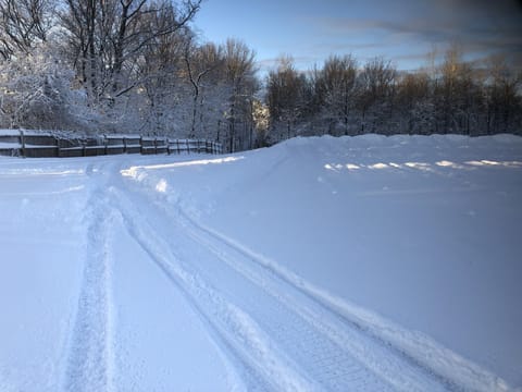 Snowmobiling