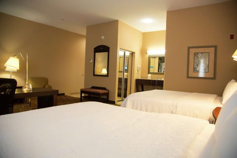 Two queens studio suite non smoking | In-room safe, blackout drapes, soundproofing, iron/ironing board