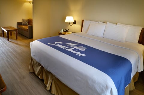 Suite, 1 King Bed, Non Smoking | Premium bedding, desk, iron/ironing board, free WiFi