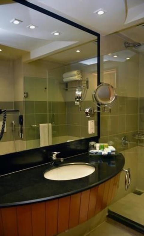 Superior Suite, 1 Bedroom | Bathroom | Rainfall showerhead, free toiletries, bathrobes, towels