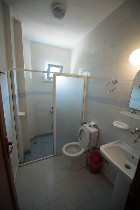 Double or Twin Room | Bathroom | Shower, hair dryer, towels