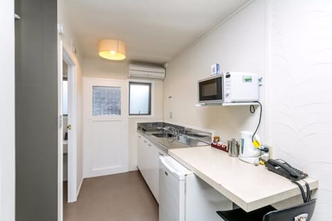 Basic Studio, 1 Queen Bed | Private kitchenette | Fridge, microwave, stovetop, coffee/tea maker