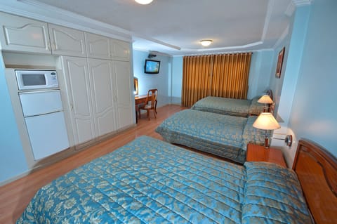 Family Triple Room, 3 Bedrooms, Accessible, Microwave | 1 bedroom, premium bedding, in-room safe, individually decorated