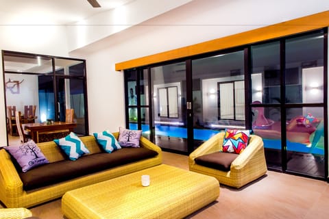 Villa, 3 Bedrooms, Private Pool | Living area | LCD TV