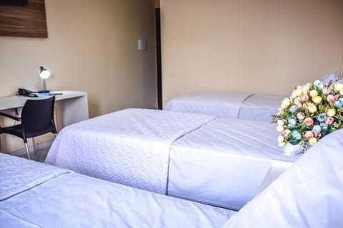 Triple Room | Minibar, desk, blackout drapes, free WiFi