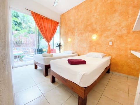 Junior Double Room, Pool View | In-room safe, free WiFi, bed sheets