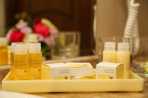 Family Suite | Bathroom amenities | Free toiletries, hair dryer, bathrobes, slippers