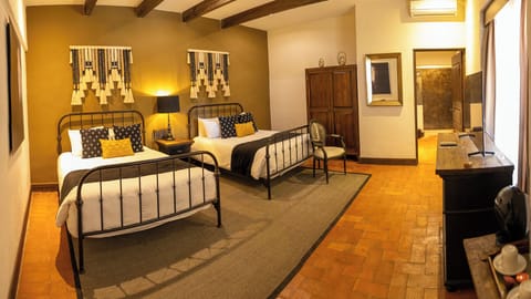 Double Room, 2 Queen Beds | Premium bedding, down comforters, pillowtop beds, in-room safe