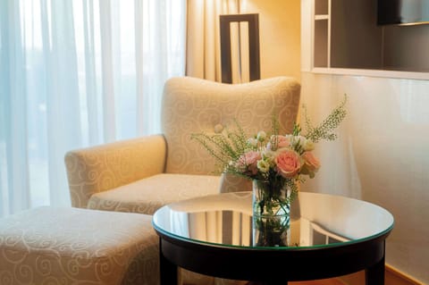 Suite (Junior Suite Olive Garden View) | 1 bedroom, hypo-allergenic bedding, minibar, in-room safe