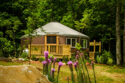 Tranquil Haven 2 Bedroom Luxury Yurt | 2 bedrooms, premium bedding, iron/ironing board, free WiFi