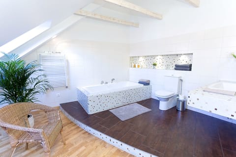 Exclusive 2 Bedrooms Apartment Ligonines St.9 | Bathroom | Free toiletries, hair dryer, towels, shampoo