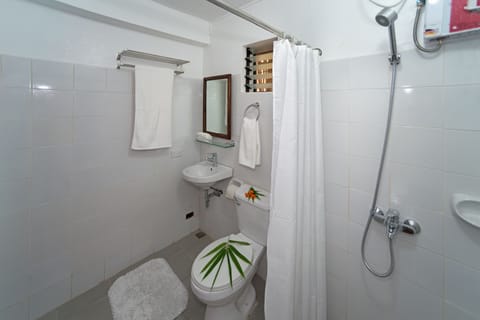 Superior 1 | Bathroom | Shower, free toiletries, hair dryer, bidet