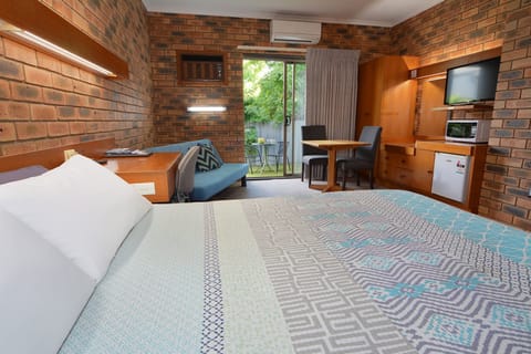 Economy Suite, 1 Queen Bed, Microwave, Ground Floor | Desk, iron/ironing board, cribs/infant beds, free WiFi