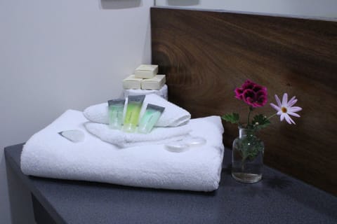 Superior Queen | Bathroom | Shower, free toiletries, hair dryer, towels