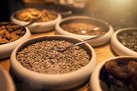 Daily buffet breakfast (CHF 35 per person)