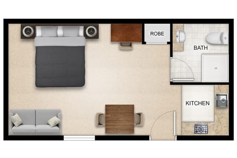 King Room	 | Floor plan