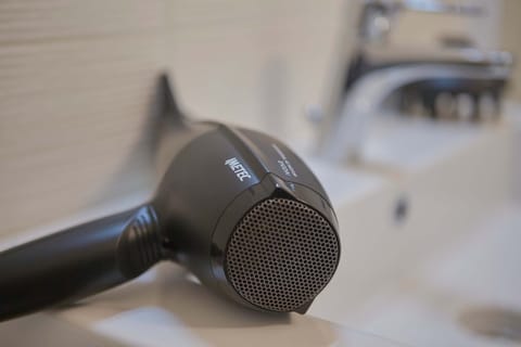 Classic Triple Room, Lake View | Bathroom | Shower, hair dryer, towels