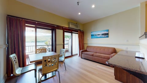 Family Suite, Balcony, Lake View | Premium bedding, pillowtop beds, in-room safe, desk