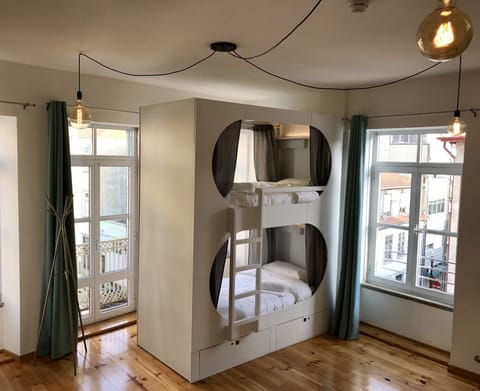 Private sleeping pod in 8 people dormitory | Egyptian cotton sheets, premium bedding, in-room safe, blackout drapes