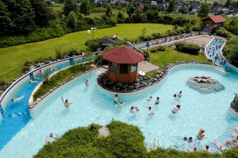 Indoor pool, outdoor pool