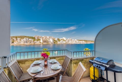 Panoramic Apartment, Sea View | Terrace/patio