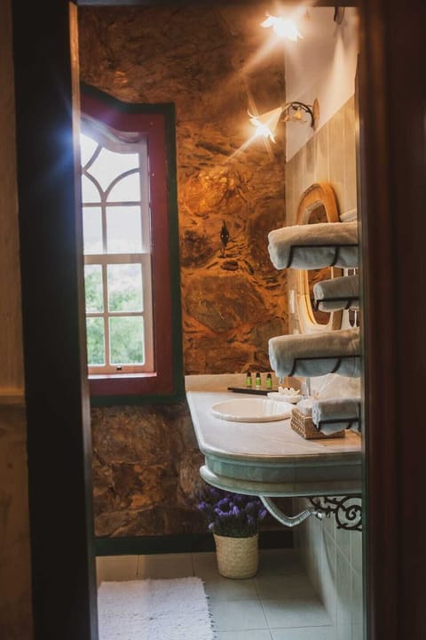 Deluxe Double Room | Bathroom | Shower, hair dryer, towels, soap