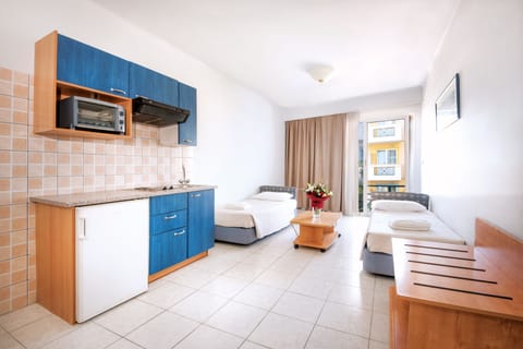 Family Apartment, 1 Bedroom | In-room safe, desk, free WiFi, bed sheets