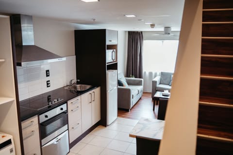 Apartment, 2 Bedrooms | Private kitchen | Fridge, electric kettle